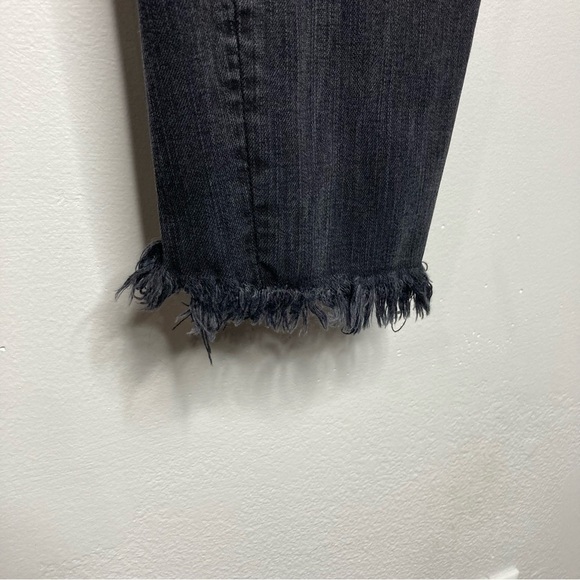 American Eagle Outfitters super low jegging black Gray size 8 - Picture 2 of 11